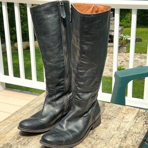 FRYE Melissa Inside Zip Extended Calf Size 9